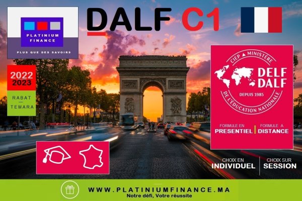 Formation Individuelle DALF C1 – C2 France Canada Rabat Maroc
