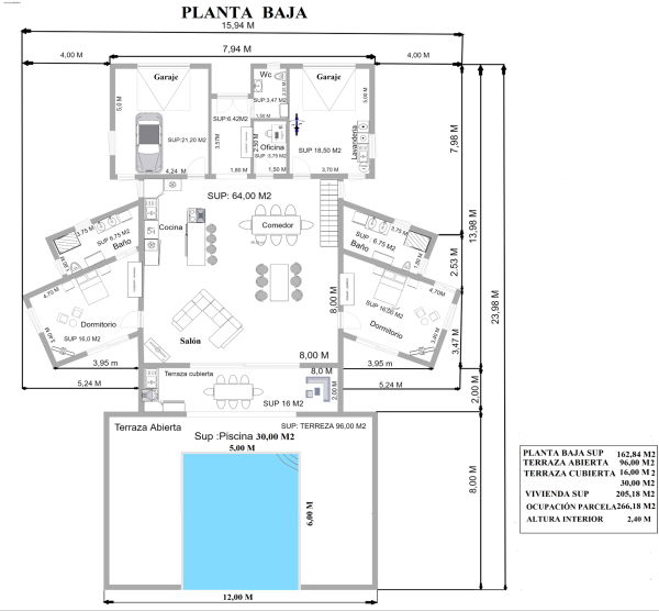 PLANTA ALTA