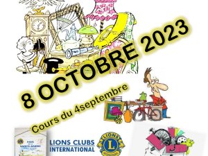 Annonce vide-greniers lions club pays st baume Auriol Bouches du Rhône