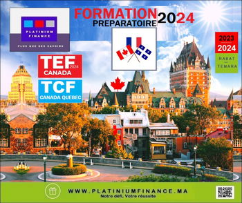 Annonce PREPARATION INDUVIDUELLE -TEST TCF– TEF-TFI -DALF CANADA France OPTION Présentiel Distanciel Rabat