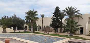 Vente 4 villas piscine zone touristique Djerba Tunisie