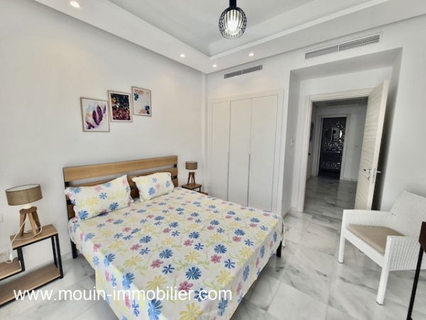 appartement à louer à l'année à Hammamet Nord