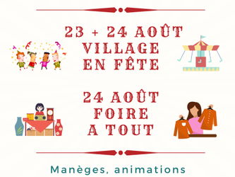 Affiche foire à tout