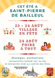 Affiche foire à tout