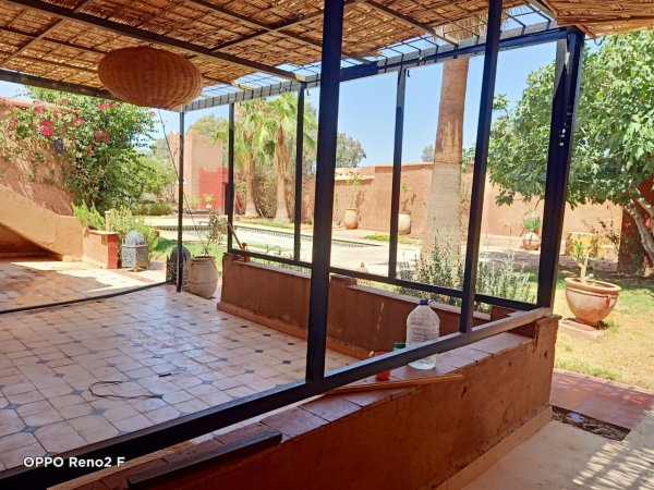 Maison location bail commercial route d'ourika Marrakech Maroc