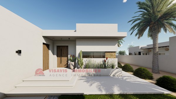 vente villa zone urbaine titre bleu djerba houmt souk tunisie