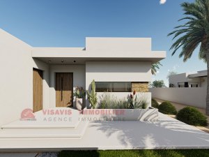 vente villa zone urbaine titre bleu djerba houmt souk tunisie