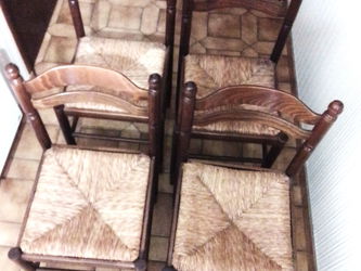 Chaises Rustiques