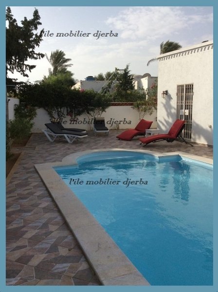 Location Magnifique Villa piscine Djerba Tunisie