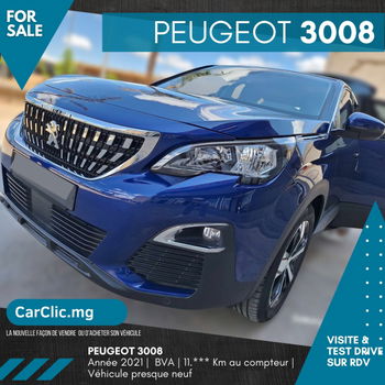 PEUGEOT 3008 Antananarivo Madagascar