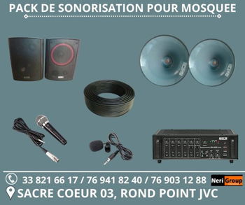 Annonce PACK SONORISATION POUR MOSQUEE BON PRIX SENEGAL Dakar Sénégal