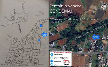 Terrain a vendre a Congomah