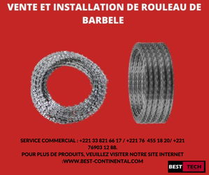 VENTE INSTALLATION BARBELE SENEGAL BON PRIX Dakar Sénégal