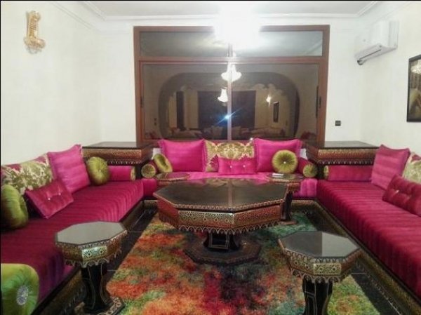 Location etage villa meuble fes 200m2 Maroc