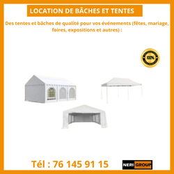 location bâche
