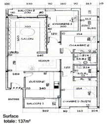 Plan et répartition des pièces