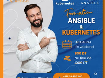 Annonce Formation Ansible &amp; Kubernetes Tunis Tunisie