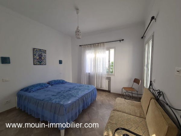 Villa S+3 de plein pieds à louer à Hammamet