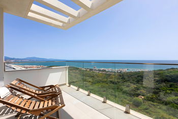Terrasse et vue
