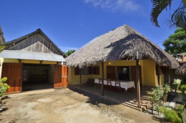 Vente Maison charme dans 1 quartier prisé Ile Nosy Be Madagascar