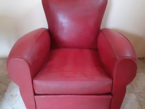 3 fauteuils vintage d&#039;époque Renaix Belgique