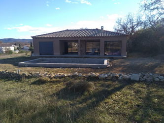 Vente maison neuve 2022 104m2 sud ardèche Berrias-et-Casteljau