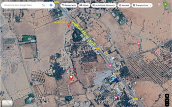Annonce Vente Terrain Marrakech Route d&#039;ourika Maroc