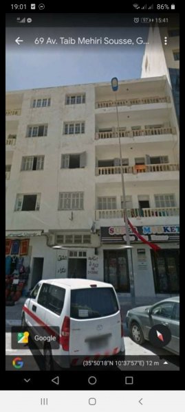 Vente Immeuble R+4 4 locale commerciale 16 apparaments Sousse Tunisie