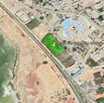 Vente TERRAIN 4000m² DAKAR PLATEAU DERRIER TRIBUNAL TITRE FONCIER