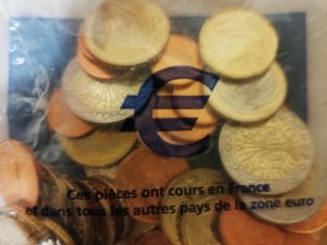 vend sachet pièces euros neuf Toulon Var