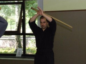 Cours de Katori Shinto Ryu (sabre japonais) à Enghien