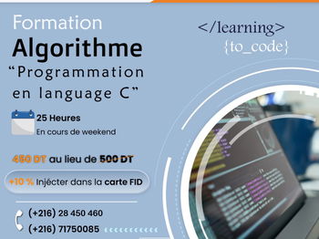 Annonce Formation Programmation C Tunis Tunisie