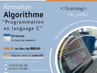 Formation Algorithme L&#039;Ariana Tunisie