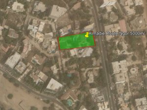 Vente TERRAIN 5000m² DAKAR ALMADIES ROUTE NGOR TITRE FONCIER Sénégal