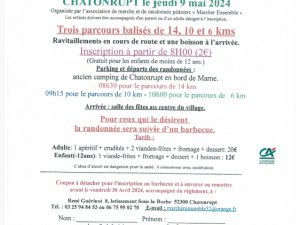 marche l&#039;Ascension Chatonrupt-Sommermont Haute Marne