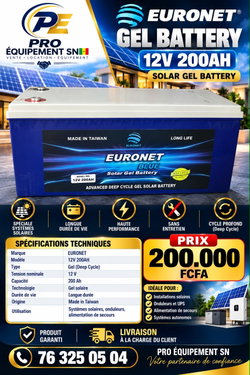 BATTERIE SOLAIRE