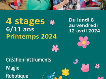 Stages Printemps enfants 6 11 ans Colombes Hauts de Seine