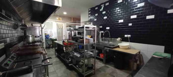 Fonds commerce Santa Pola Alicante Espagne Bar restaurant face port