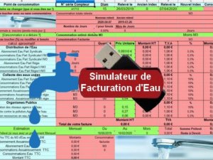 Simulateur Facturation d&#039;Eau Villelaure Vaucluse