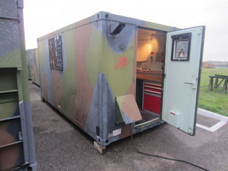 Atelier Mobile de Maintenance / SHELTER 14’ ISO IEM / HENRI BLANC SA