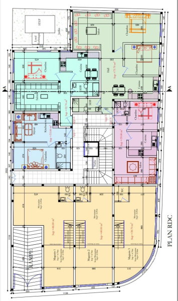 Plan Rez-de-Chaussée