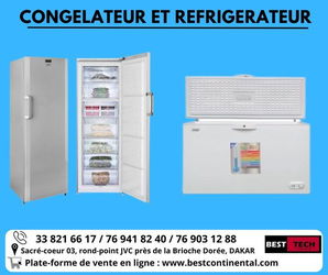 VENTE CONGELATEUR REFRIGERATEUR SENEGAL Dakar Sénégal