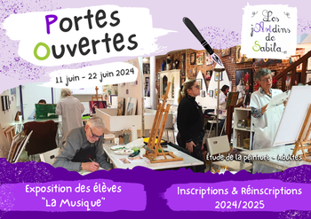 Portes Ouvertes Exposition des élèves 2023/2024 Roubaix Nord