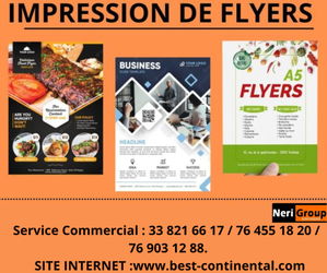 Annonce FLYERS FORMAT A5 BAS PRIX SENEGAL Dakar Sénégal