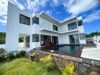 Location villa 4 chambres baie mur Ile Maurice Baie