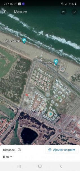 Vente Lot terr m2 pour Villa 100 mètres plage Saïdia Maroc