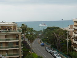 vue de notre balcon