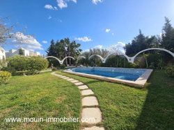 villa de plein pieds à louer à hammamet