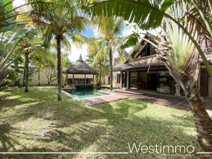EXCLUSIVITÉ PEREYBERE - Vente Villa Balinaise de 3 chambres en-suite, jardin Tropicale, piscine.
