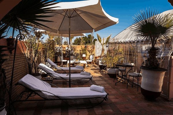 Location Magnifique Riad meuble pour gérance libre Marrakech Maroc